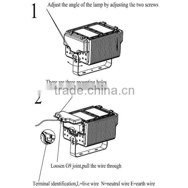 high quality 600 watt led flood light with CE best 600 watt led flood light
