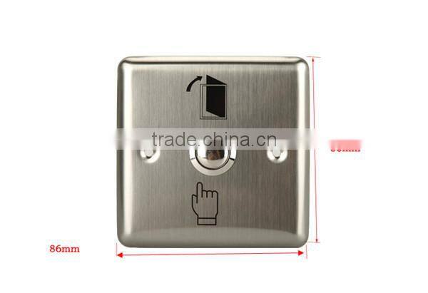 STAINLESS STEEL ELECTRIC SECURITY SYSTEM EXIT BUTTON