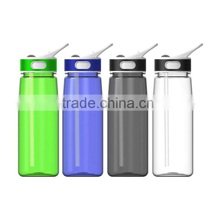 JoyShaker - BPA-free Tritan Water Bottle with Flip-top Lid and Straw,16/20-Ounce