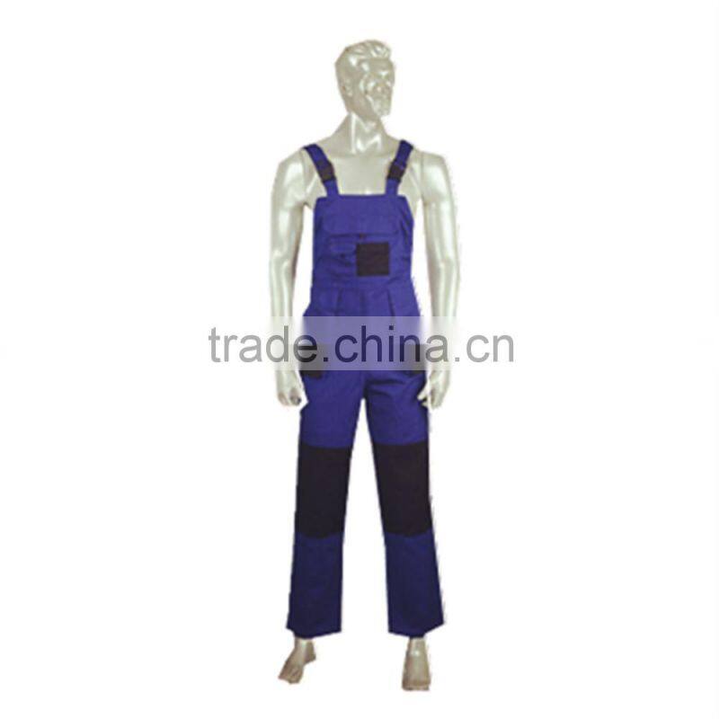 Multi-pockets Workers Mechanic Overall Uniforms with Braces