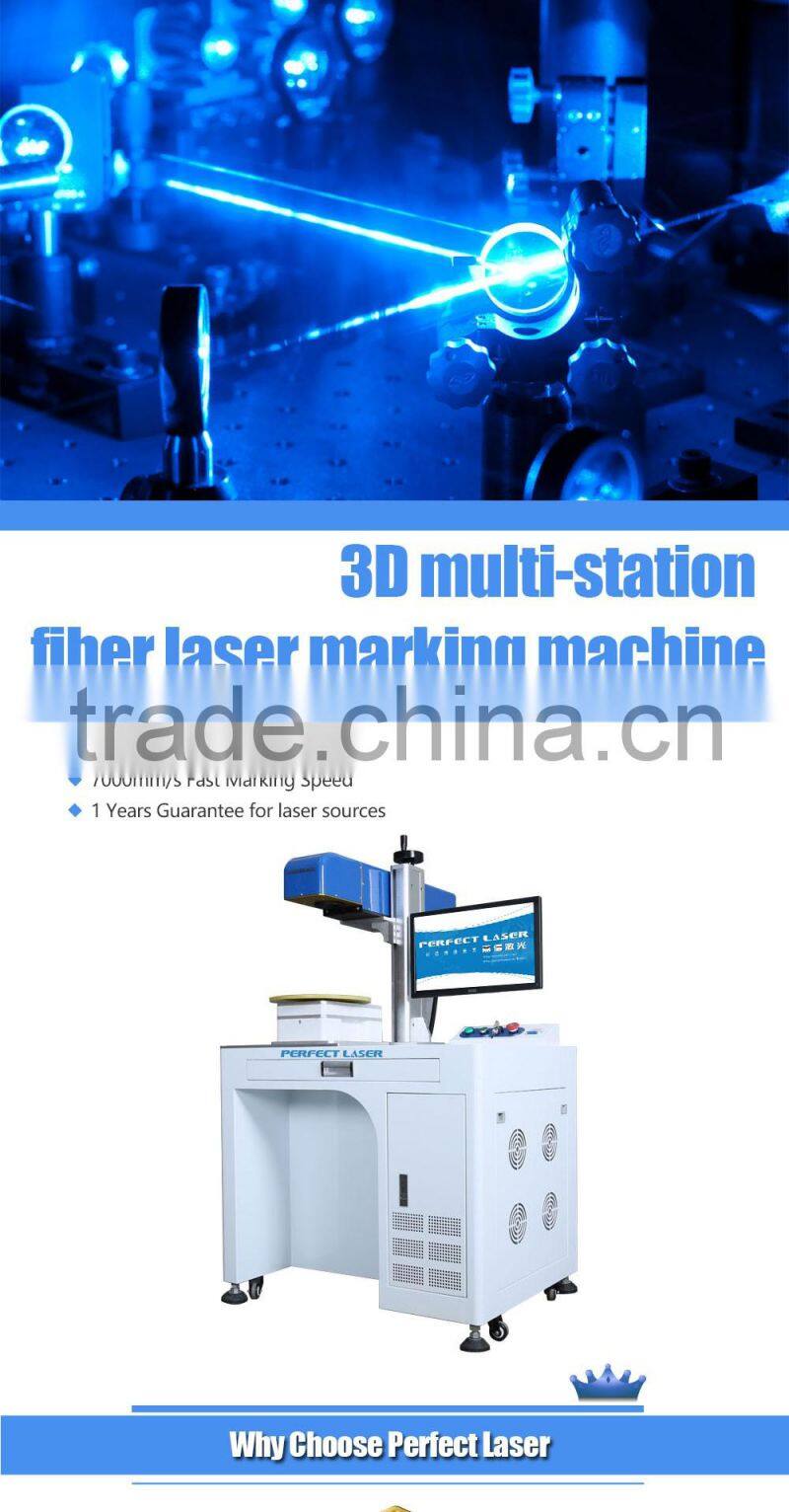 Portable Fiber Laser machine laser marking machine used in factory process