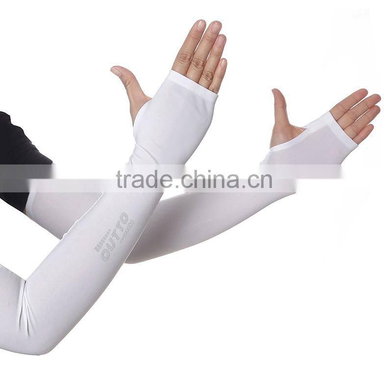 custom nylon with elastic compression arm sleeve