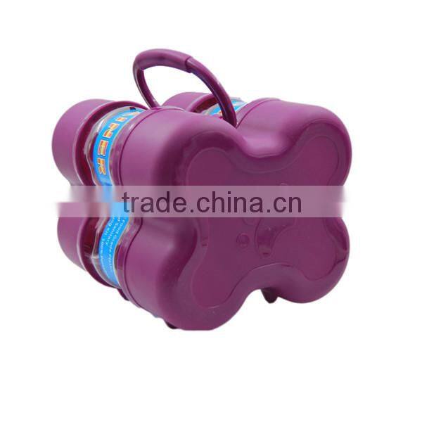 Pet food storage container/ pet traveling kit 100%portable with high quality bowl set