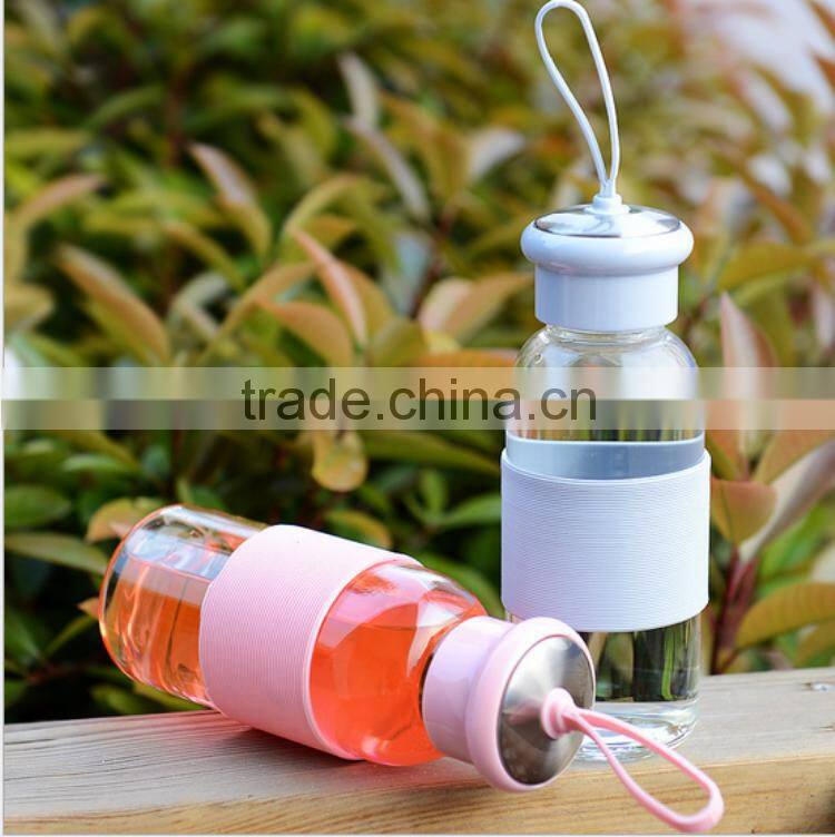 BPA Free Wholesale Summer Water Bottle Glass