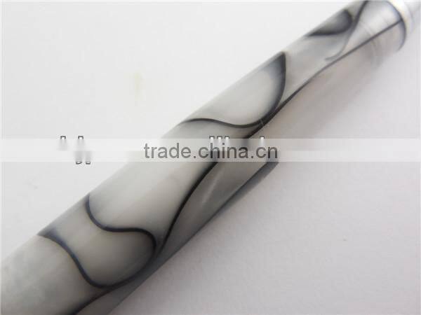 2014 Excellent Designed Metal Twist white new Acrylic Ball Pen