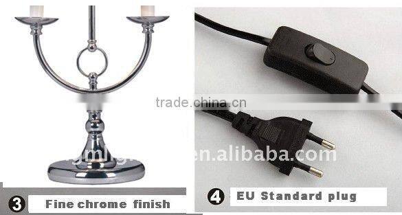 fabric table lamp for hotel/house projects