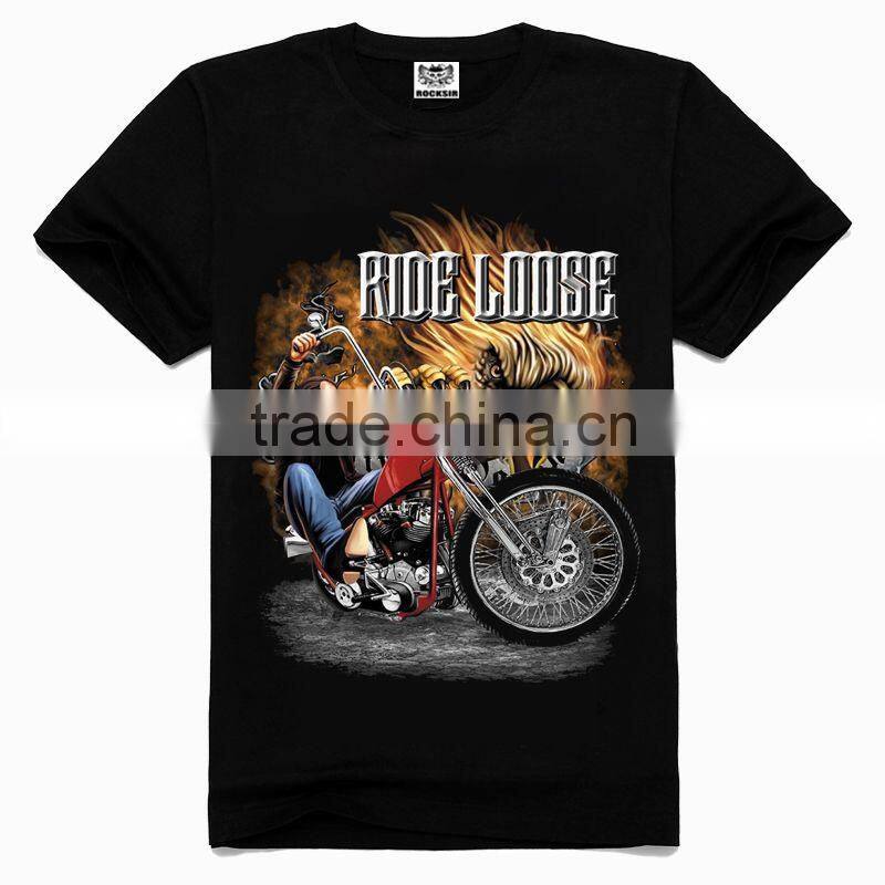 OEM 3d Printing Factory High quality Motor shirt, black girls rock t shirt, t-shirt 3d