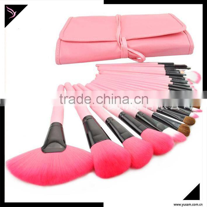 5 pcs personalized makeup brush set