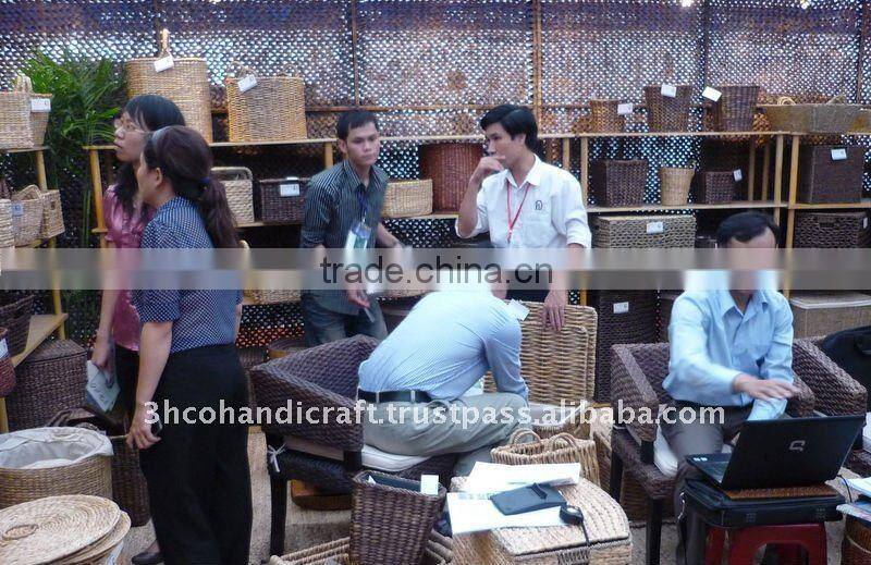 2015 New Product Water Hyacinth Document Rack for Home Decoration and Furniture