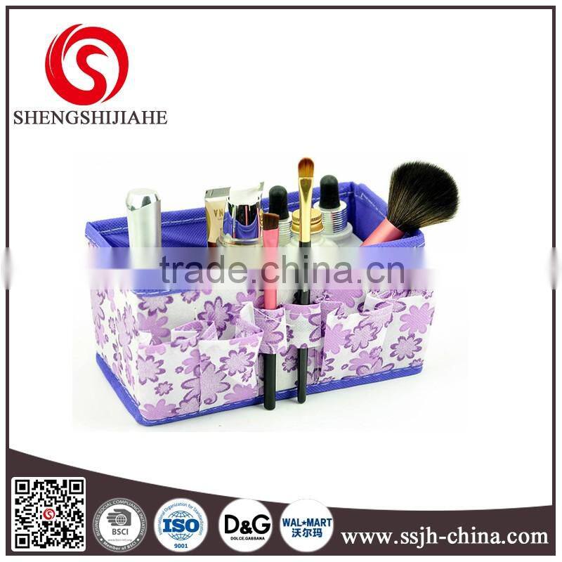 2016 cheap desktop storage box/ makeup storage box