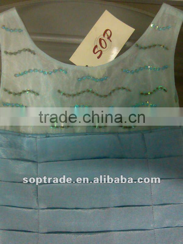 Newly elegant design bare breast party dress and v-back