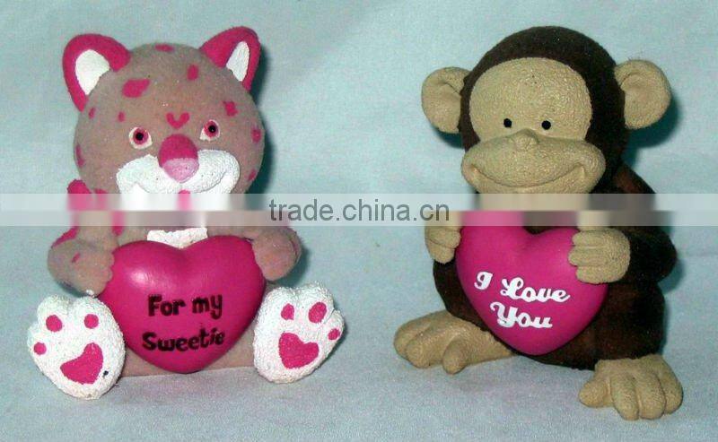 Polyresin valentine's day decorations