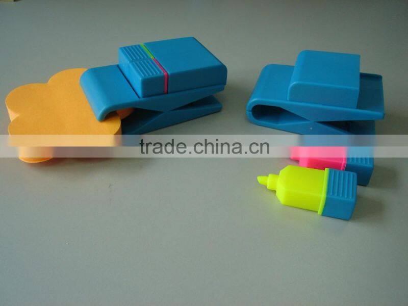 2 in 1 highlighter with clip