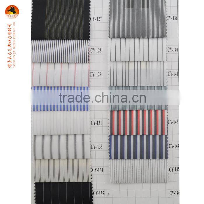 Stripe cheap lining fabric polyester goods from china