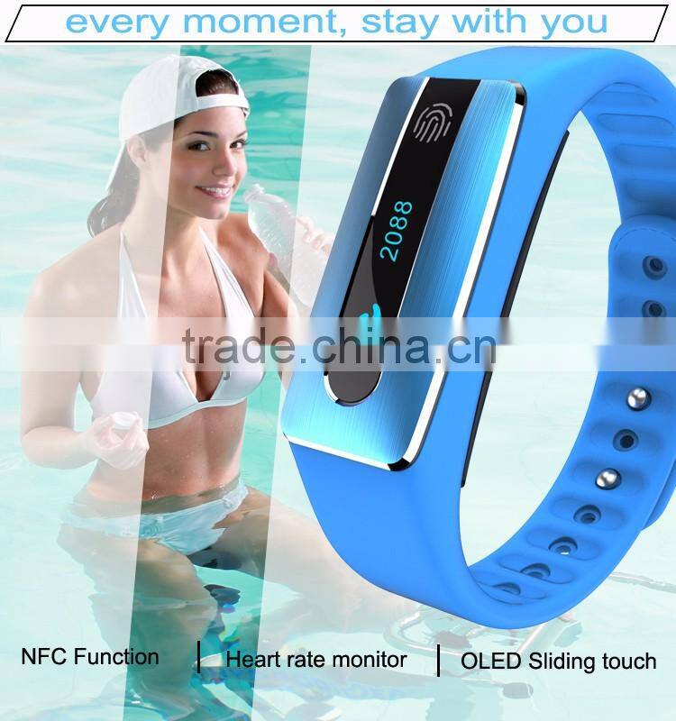 Shenzhen Manufacture CE Rohs Smart Bracelet For IOS and Android