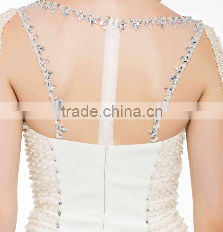 New 2015 Tunisian Traditional Wedding Dress With Removable Skirt
