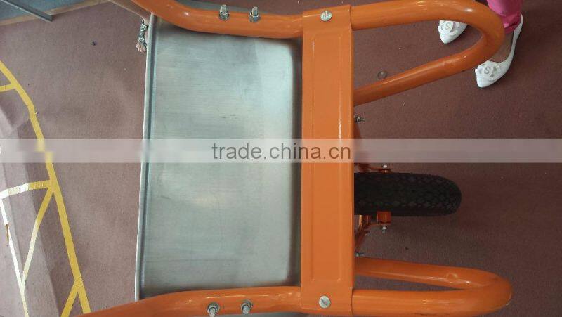 WB3809 Galvanised tray wheel barrow
