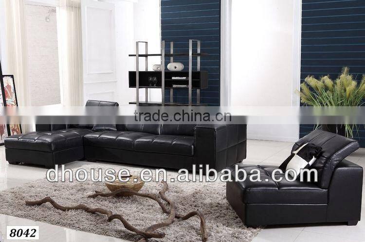 Newest Modern Living Room Furniture Leather Sofa 8042