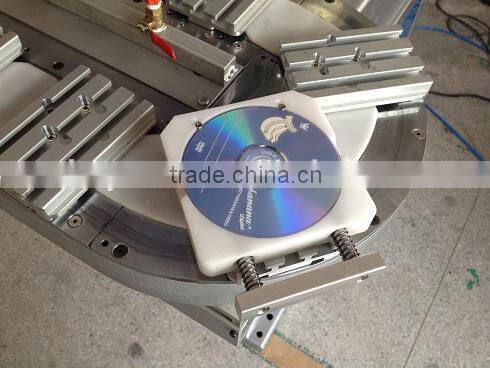 2 color open ink tray and conveyor table pad printing machine
