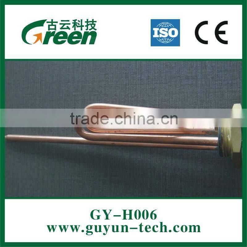 Copper heating element customer-made hexagon flange