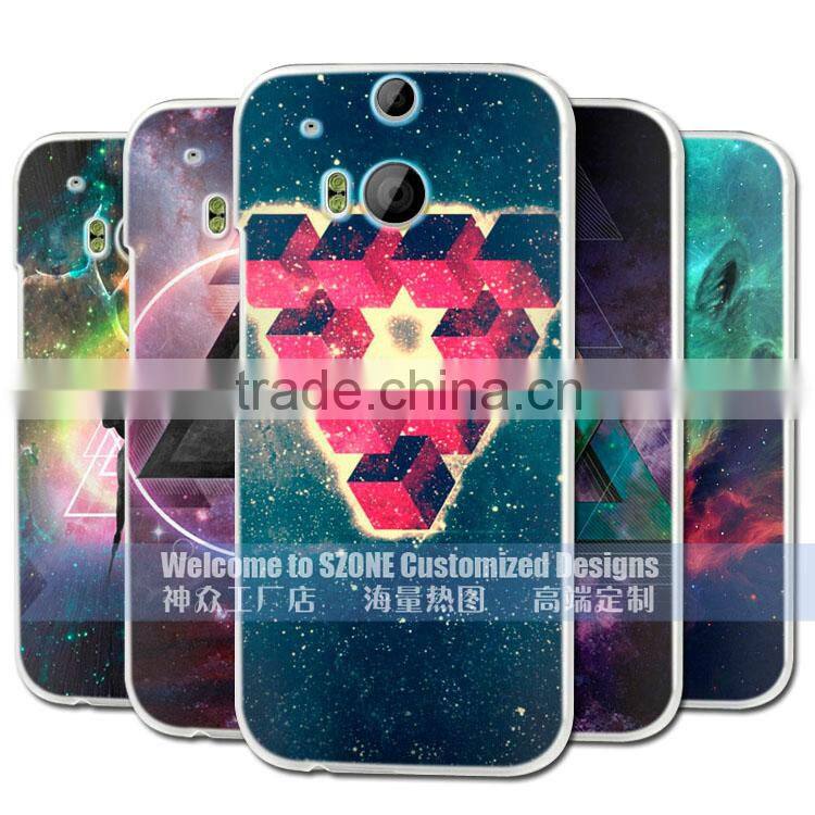 For HTC ONE M8 customized cases