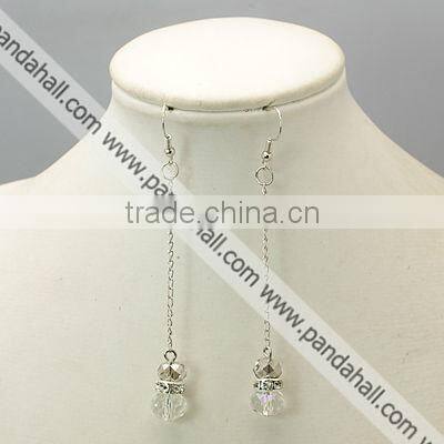 2014 Wholesale Rhinestone Women Fashion Stick Earring(EJEW-JE00469)