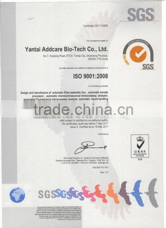 mini automated combined elisa analyzers