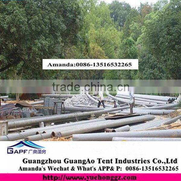 Cheap High quality durable steel structure terrace tent