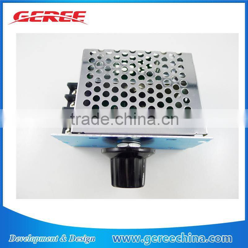 4000W AC 220V SCR automatic Voltage Regulator price motor Speed Controller Dimmer Thermostat