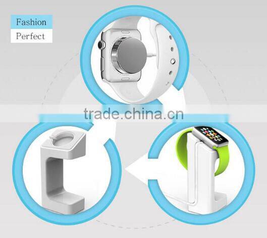 Wholesale fashion high quality brack docking station charging stand holder for apple watch