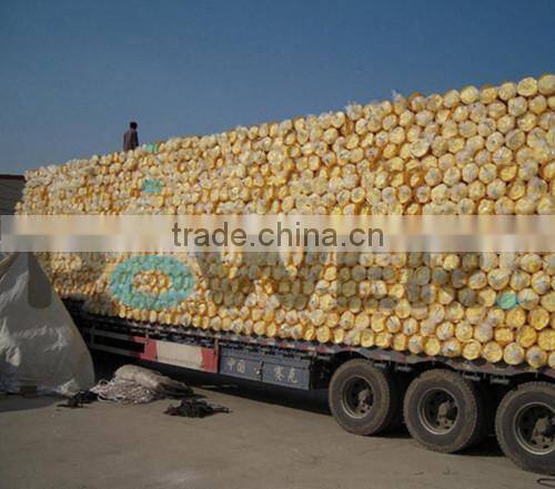 good quality thermal insulation yellow glass wool made in china