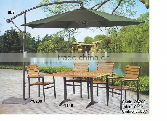 garden outdoor furniture elegant beautiful leisure beach stackable chairs wodden set YC201 YT50 U08