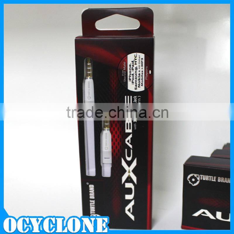 2015 Best Sale 3.5MM Male to Male Stereo Audio Cable in Cell Phone