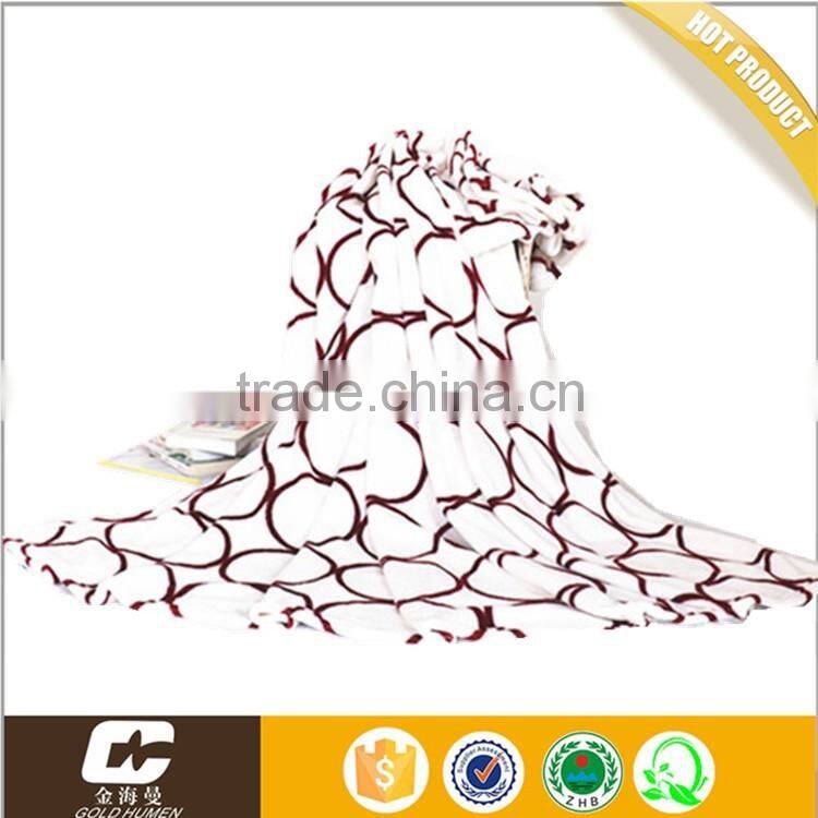 knitted hometextile comfortable coral fleece blanket