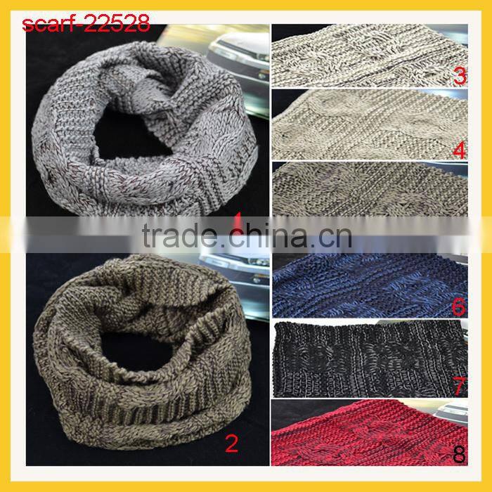 Winter Cable Knitted Scarf