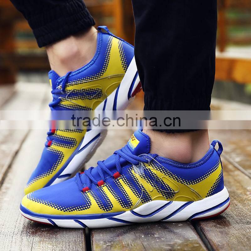 2016 Hot selling adult breathable sport shoes fashion casual shoes running shoes