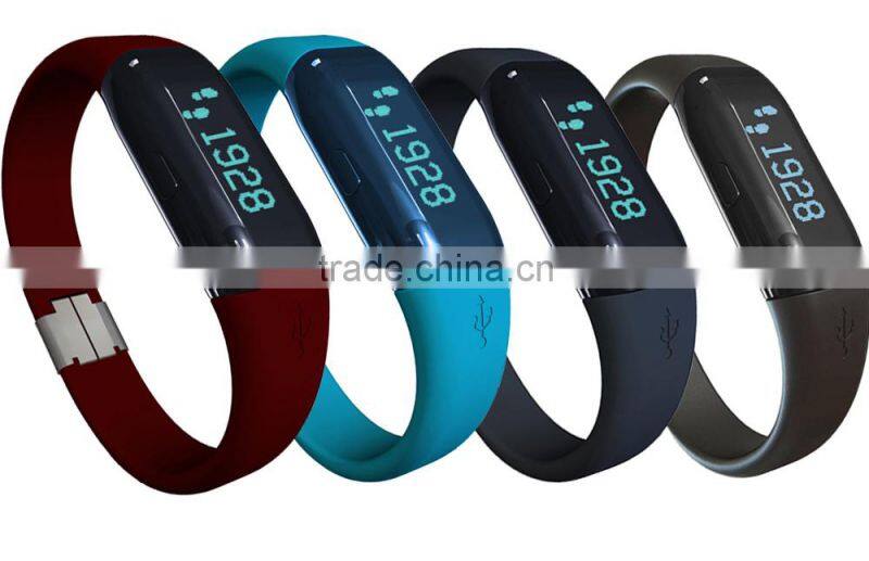2016 Bluetooth4.0 Heart Rate Monitor Smart Wristband Bracelet