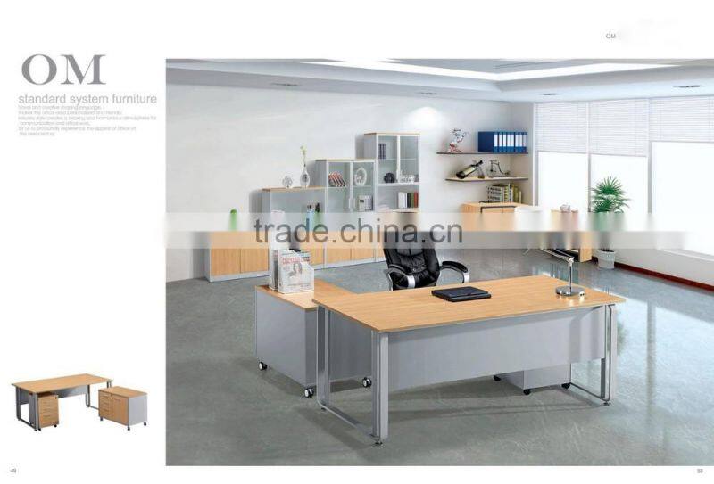 High quality cheap small office furniture u shaped desk,simple office table design,small office table design