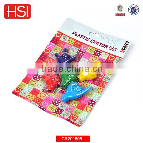wholesale stationery product color plastic crayon