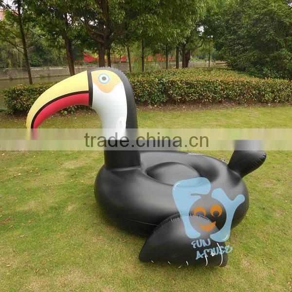 hot sale retail toucan inflatable pool float manufacturers