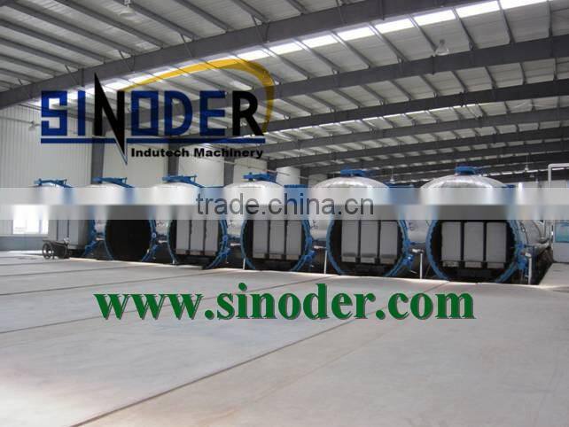 Supply Complete Fly Ash Bricks Making Production Plant in AAC Block Production Line project -- Sinoder Brand