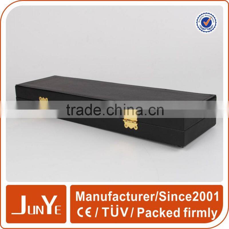 high-end clamshell presentation box with hinge