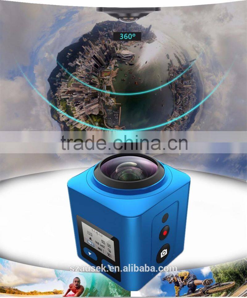 2016 Xiaomi Sport Camera 360 degree panoview waterproof 30M video XDV 3D experience