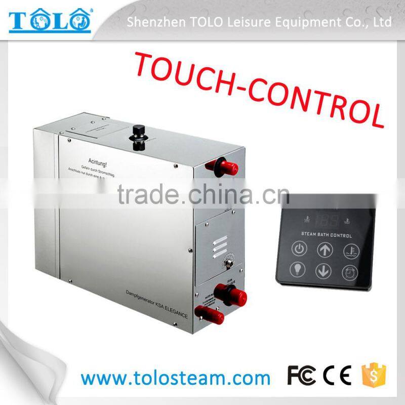 Single phase small bath room domestic steam generator
