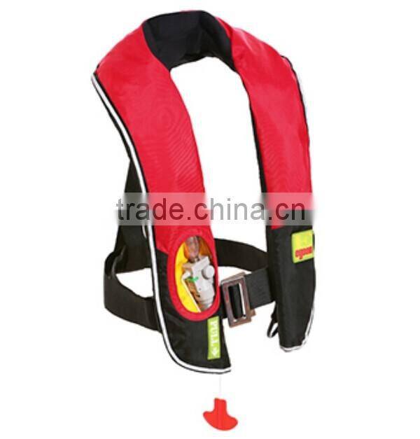 top quality new fashion portable nylon lifejacket automatic wholesale
