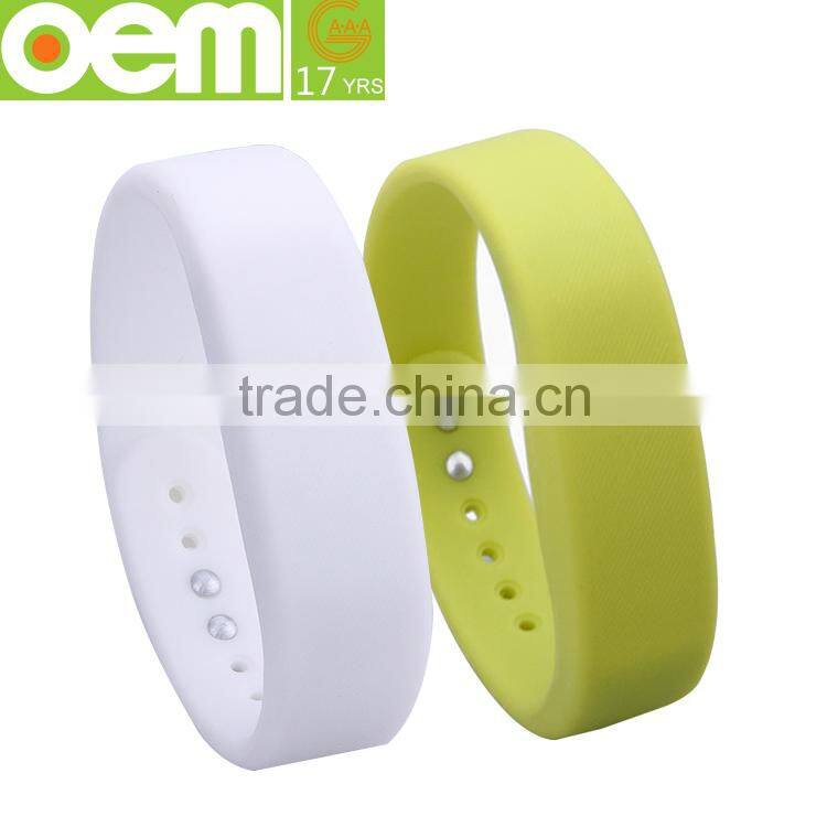 luxury waterproof silicone bracelet watch
