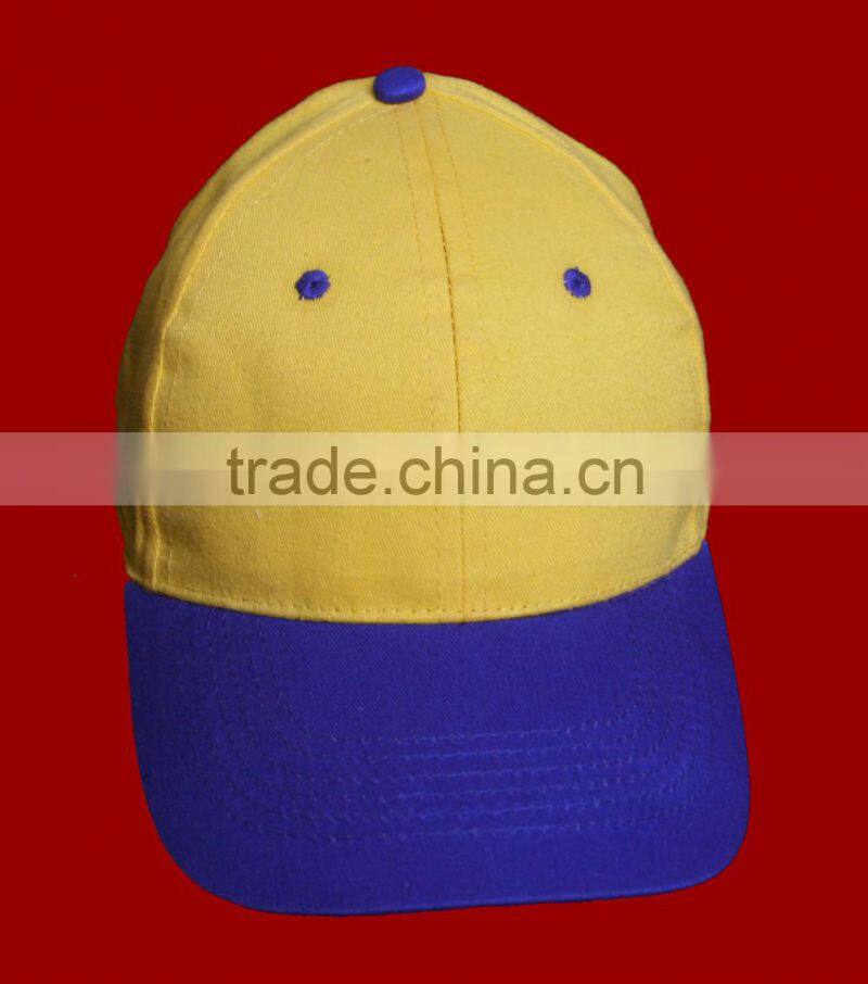 Promotional 6 panel plain baseball cap