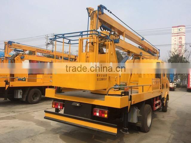brand new 16m high altitude working truck,aerial operation vehicle