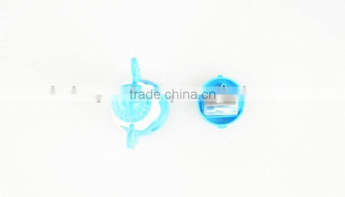 Hot sale Lamp shape plastic funny pencil sharpener with light function