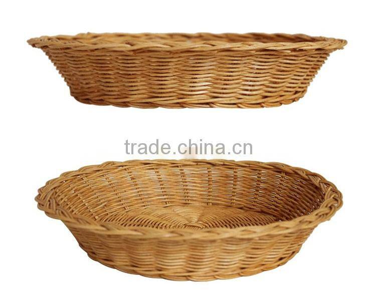 Rattan woven fruit refreshments basket